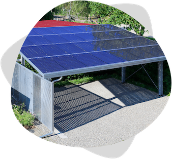 Panneaux solaires photovoltaïques recharge voiture électrique Villeurbanne Lyon Auvergne-Rhône-Alpes